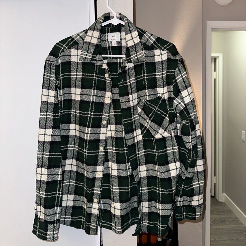 H&M Green Square Flannel